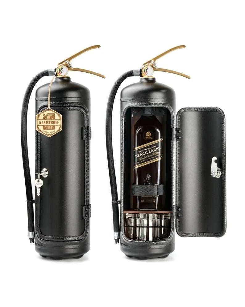 Verborgen VuurBar – Verborgen Mini-Bar in Brandblusser-Design voor Stijlvolle Drankopslag