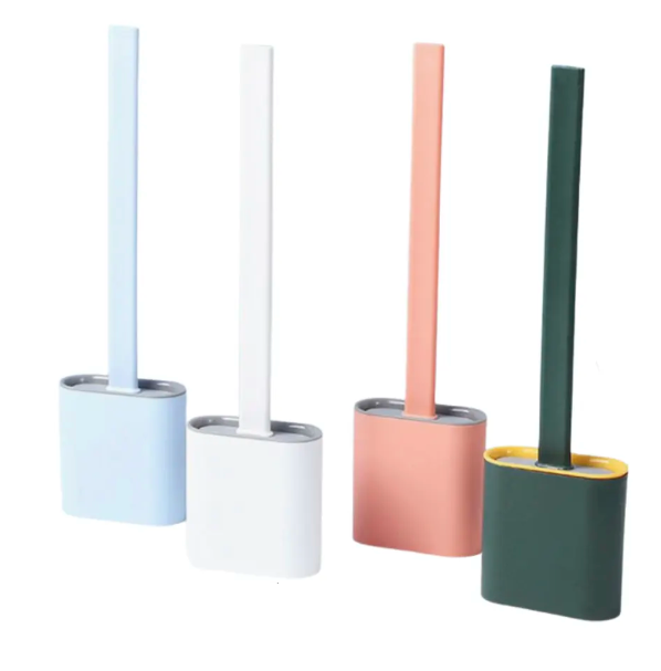 LuxClean Elite Siliconen Toiletborstel | Hygiënische en stijlvolle oplossing voor toiletonderhoud