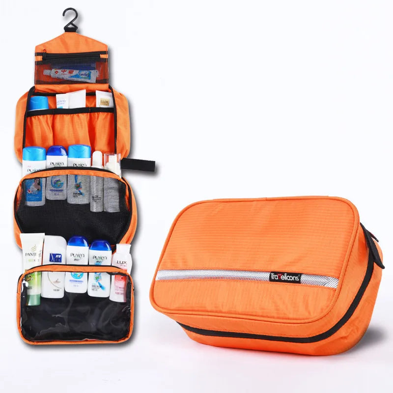 Travelior MaxPack Grote Waterdichte Toilettas voor Mannen & Vrouwen | Reis-Kosmetiktas | Robuust Ontwerp & Veel Opbergruimte