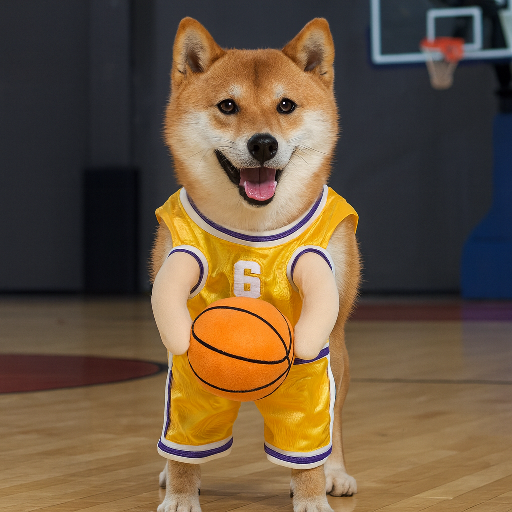 Halloween Hond Kostuum Basketbal Outfit