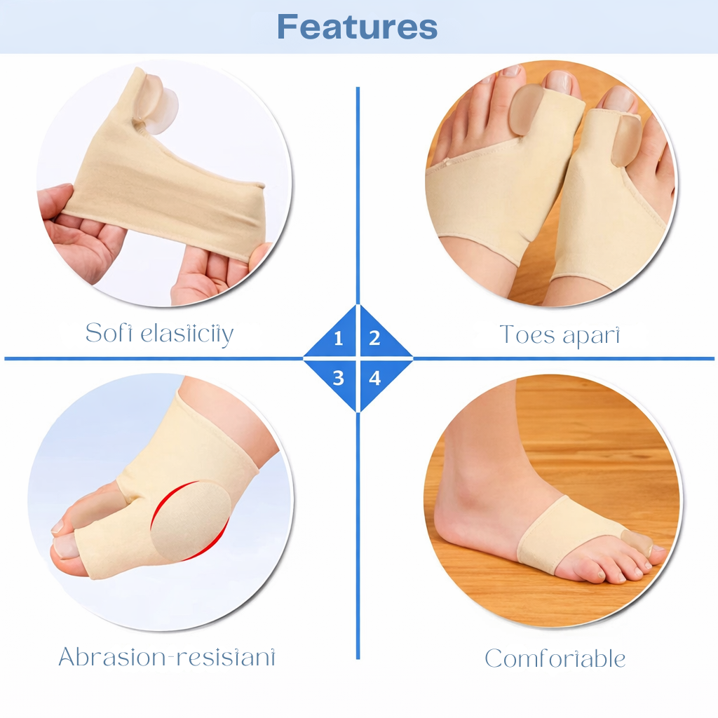 Hallux Valgus | Teencorrector | Drukverlichting bij het lopen | ToeAlign