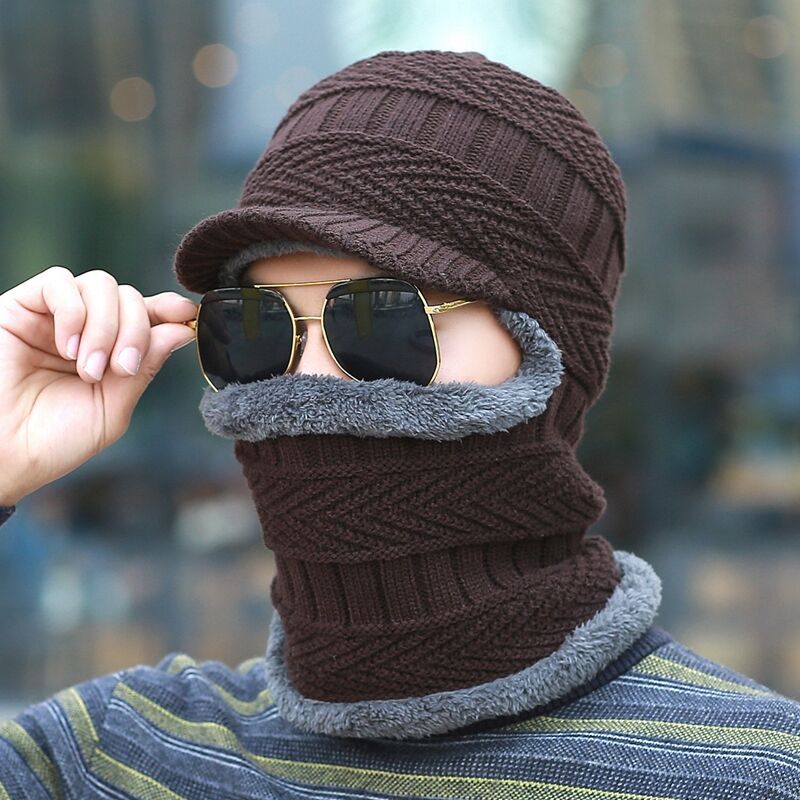 ThermoBalaclava ArcticShield – Warme gebreide unisex muts met volledige bescherming