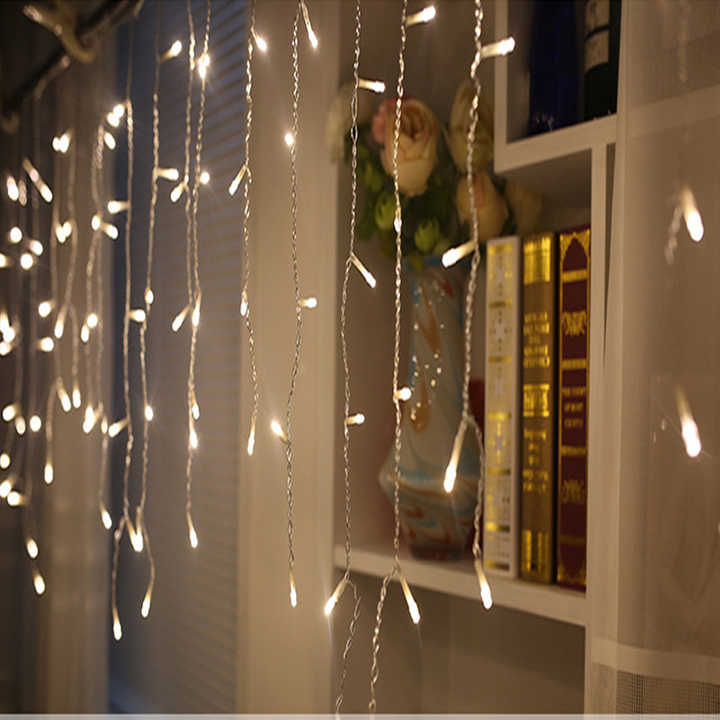 LED Kerstverlichting met IJspegels en Sterrenhemel – Lichtgordijn voor Buiten