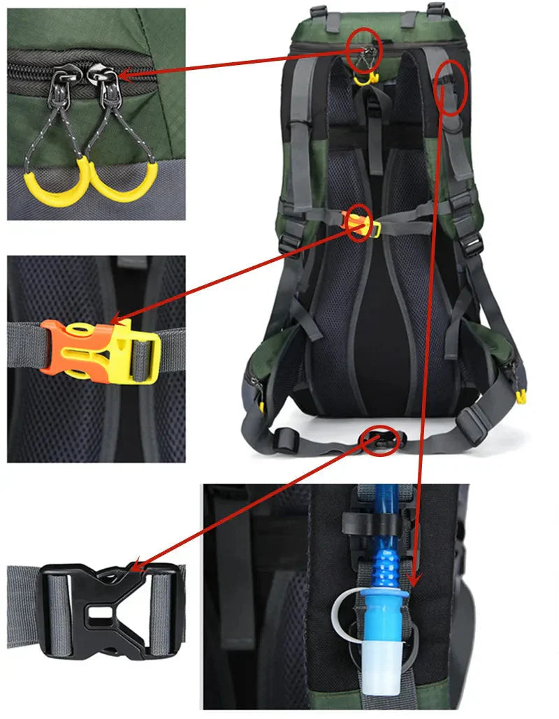60L Backpack - Waterdicht