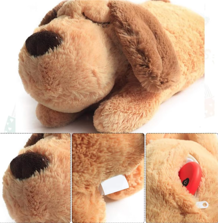 LuxeKnuffel Hartslag Knuffelmaatje | Comfortabele knuffel voor emotionele steun en verbinding