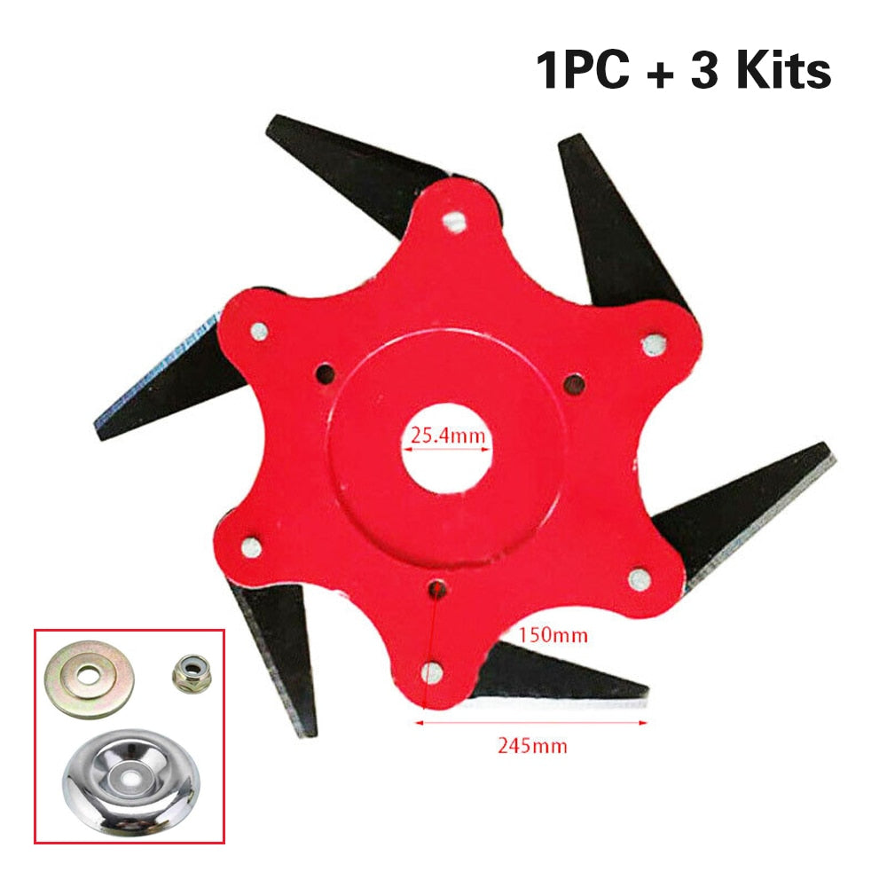 6 Tanden Grasmaaikop voor STIHL