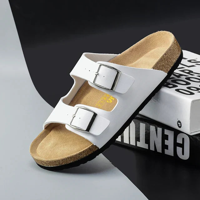 Zomer Heren Sandalen Leer Comfortabel en Stijlvol