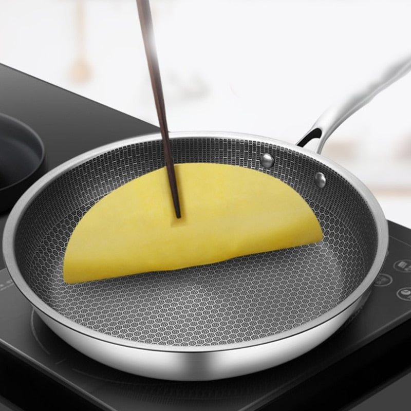 Premium Antiaanbak Koekenpan - SteelChef