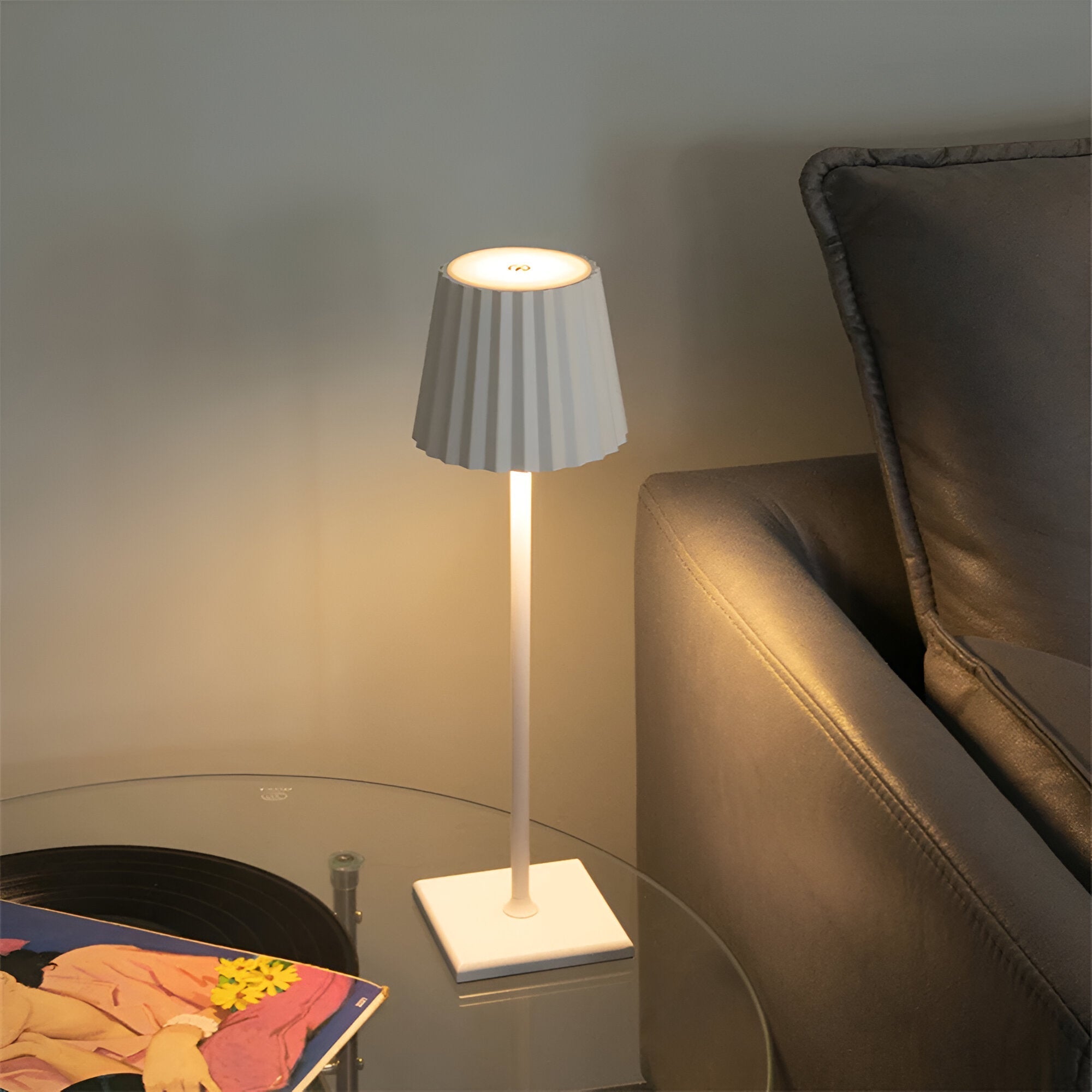 Tafellamp LED - Dimbaar, Waterdicht & Draadloos