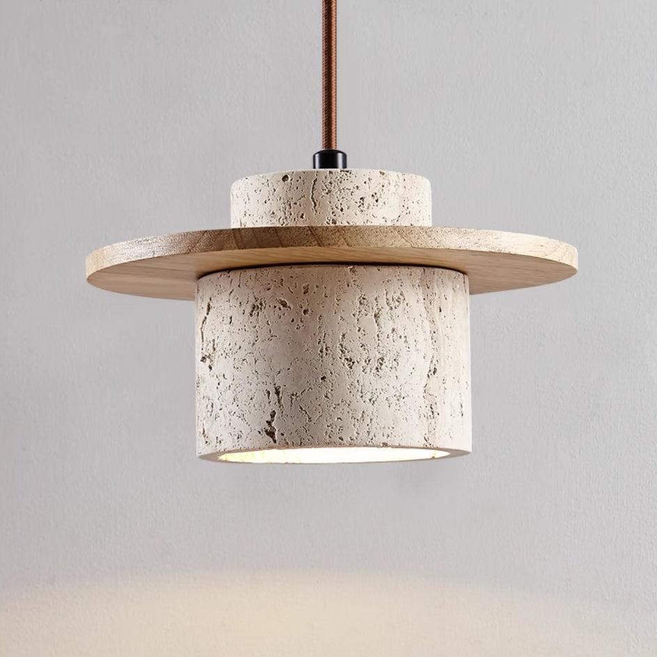 Travertine hanglamp