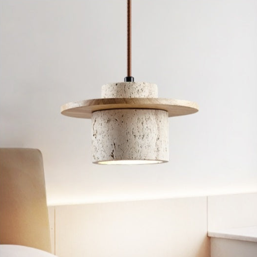 Travertine hanglamp