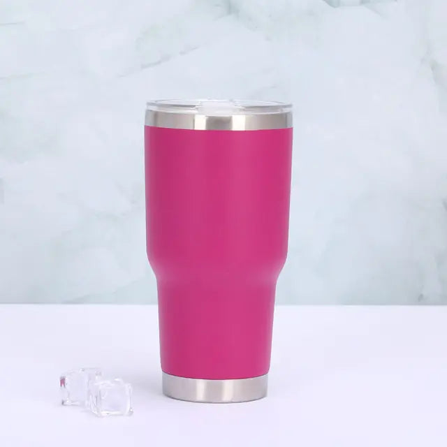 Thermosbeker met Schuifdeksel – TempTraveler
