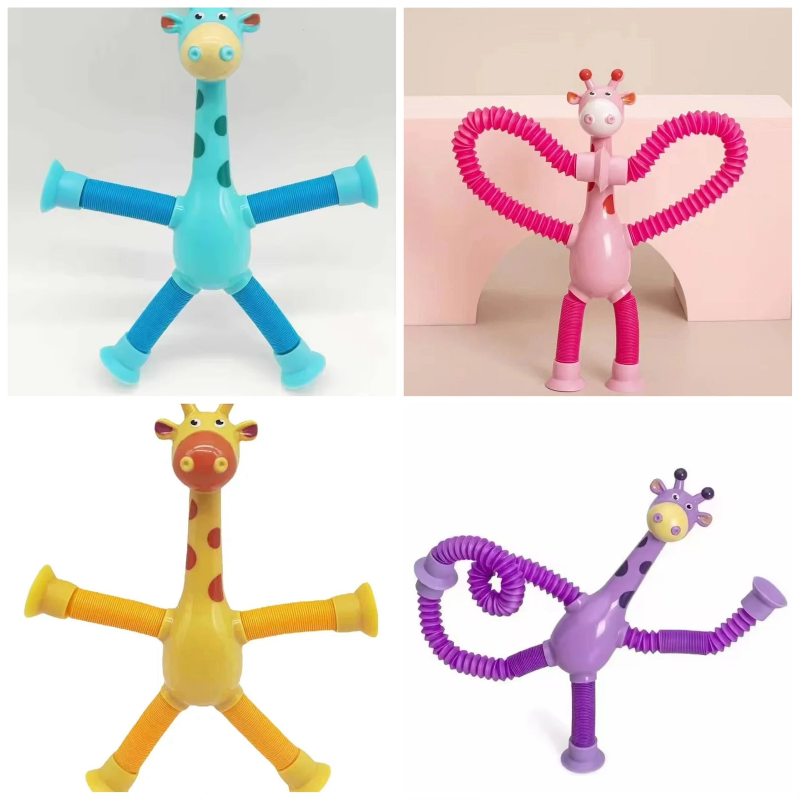 GiraffeStretch – Leuk Telescoop Zuig Speelgoed