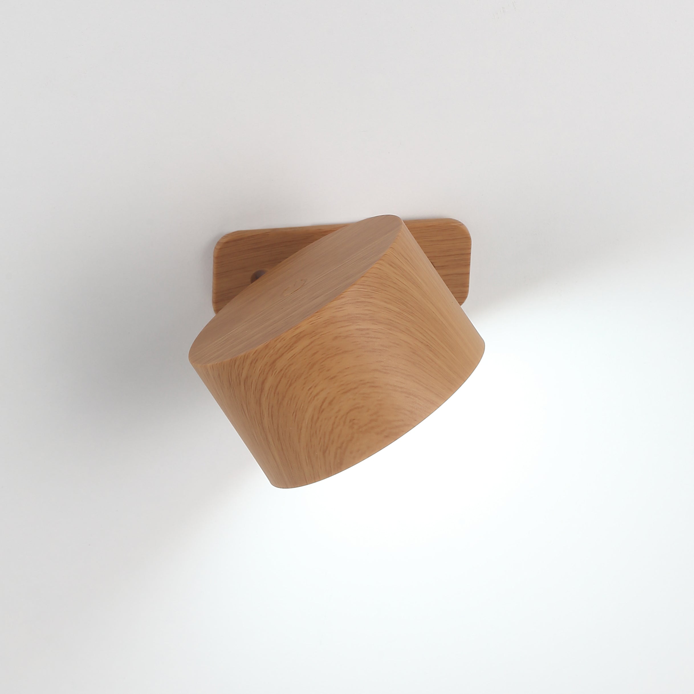 Ticky Magnetische Wandleuchte Houtlook