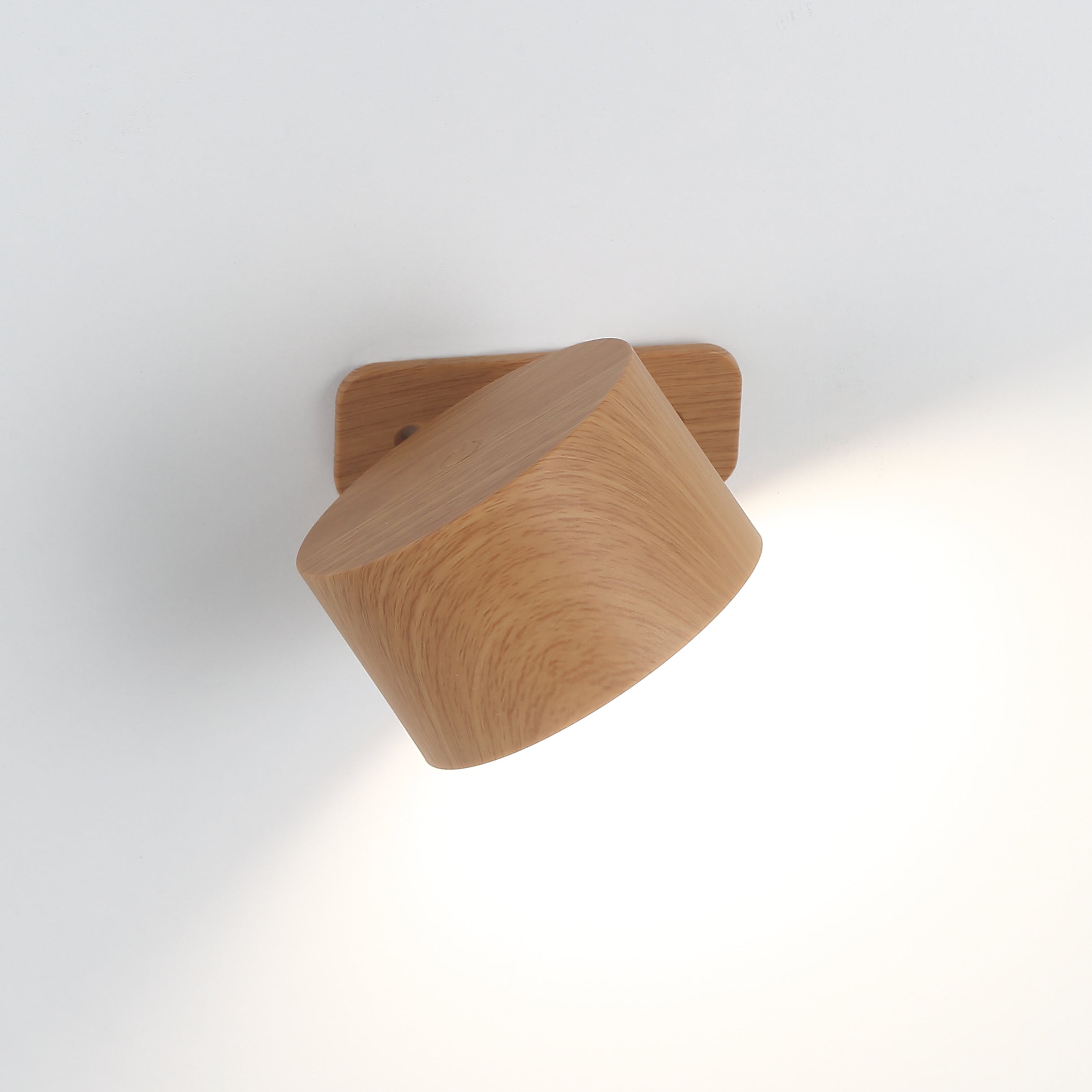 Ticky Magnetische Wandleuchte Houtlook