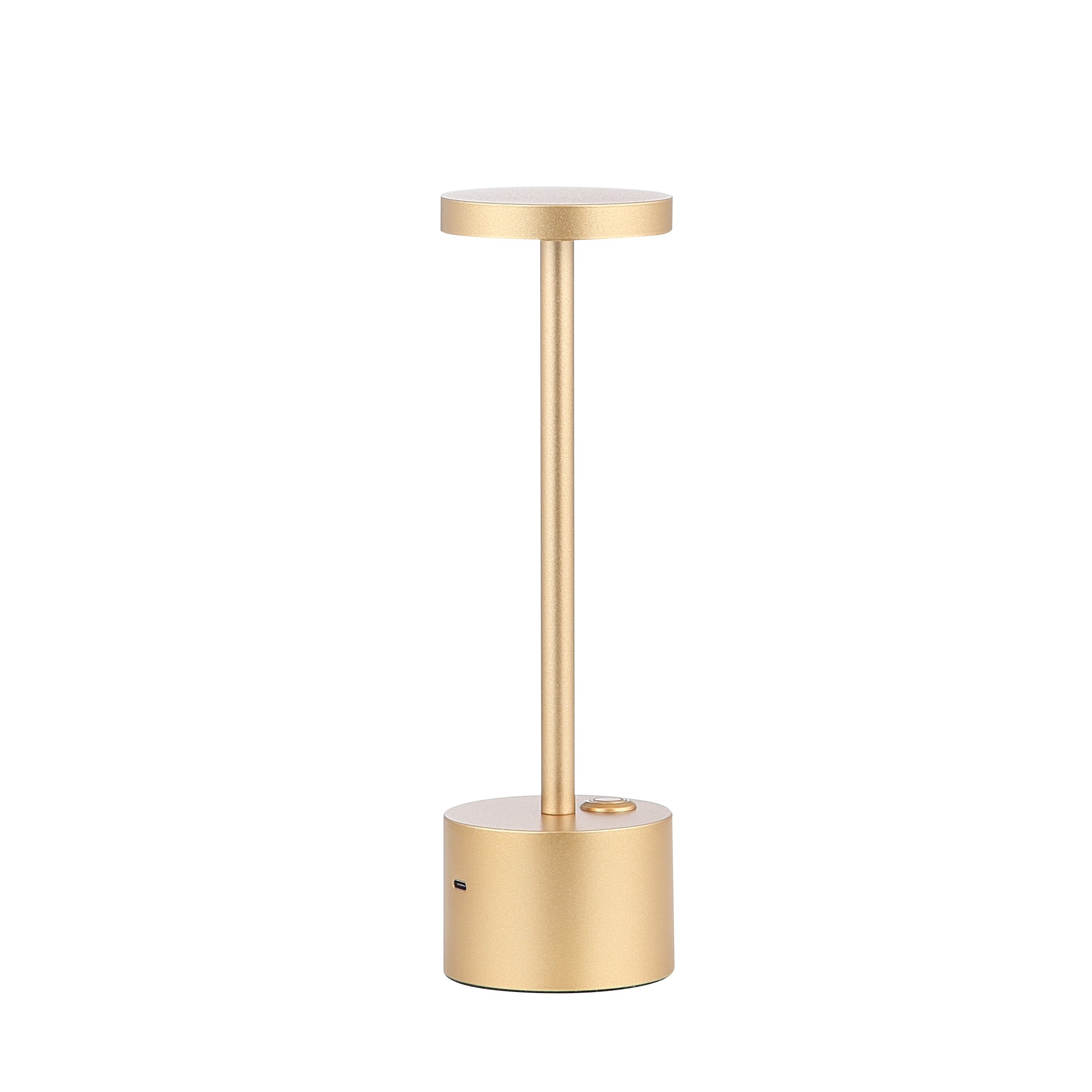Bologna Mini LED Draadloze Tafellamp Messing
