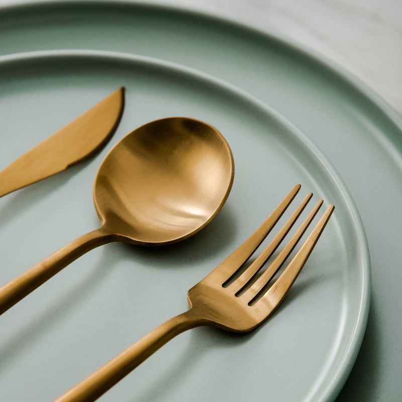 Minimalistisch Roestvrij Staal Bestek Elegante Eenvoud