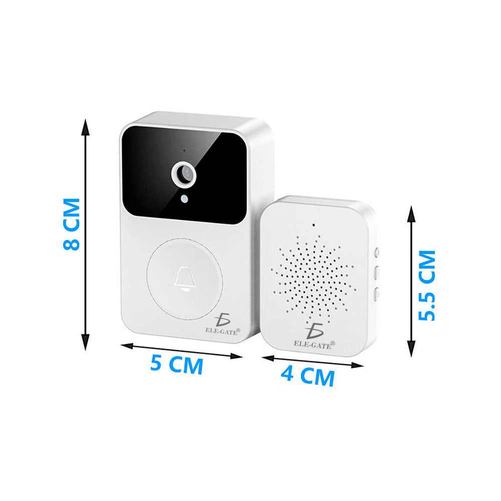 LuxoBell Slimme Deurbel met WiFi Camera | Beveilig uw huis met slimme technologie en gemak