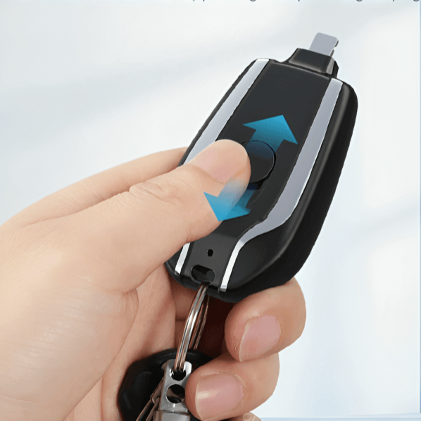 LuxPower Elite Mini-Powerbank | Compacte sleutelhanger met krachtige oplaadfunctie voor onderweg