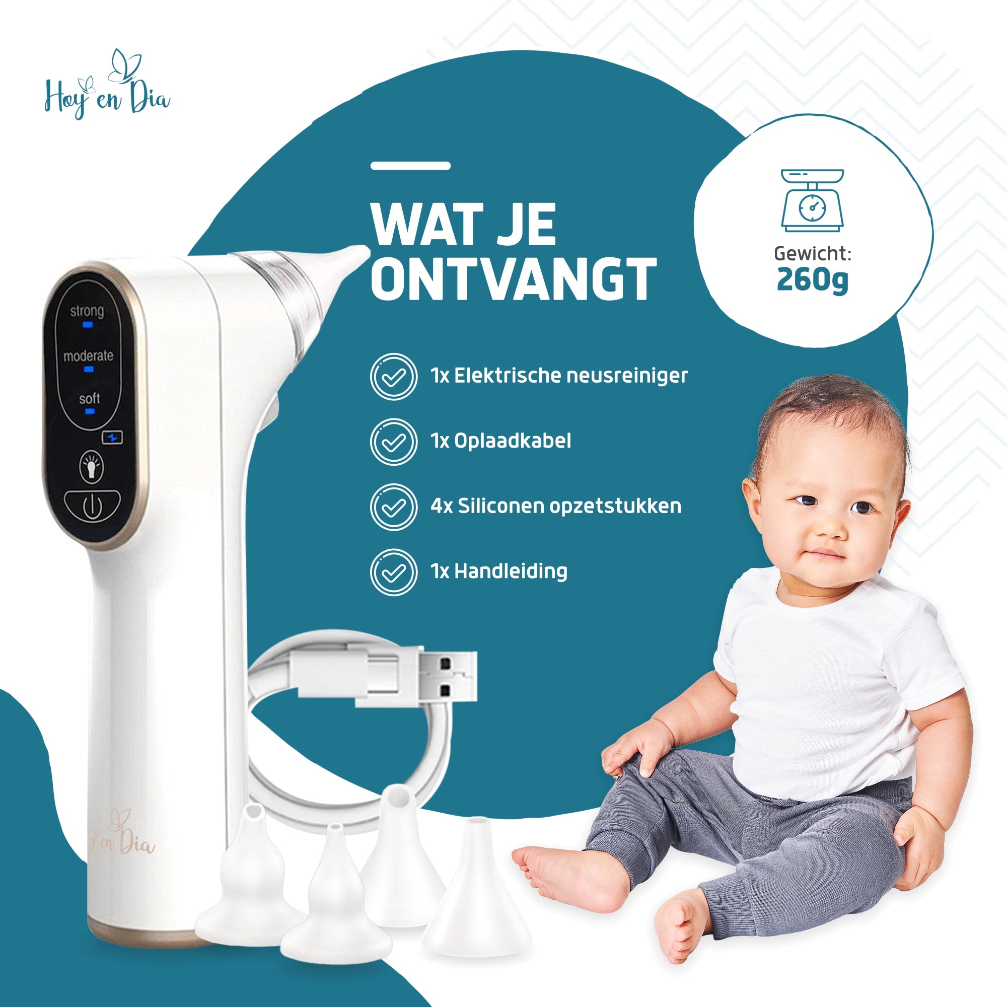 ClearTinyNose | Neusafzuiger voor baby's