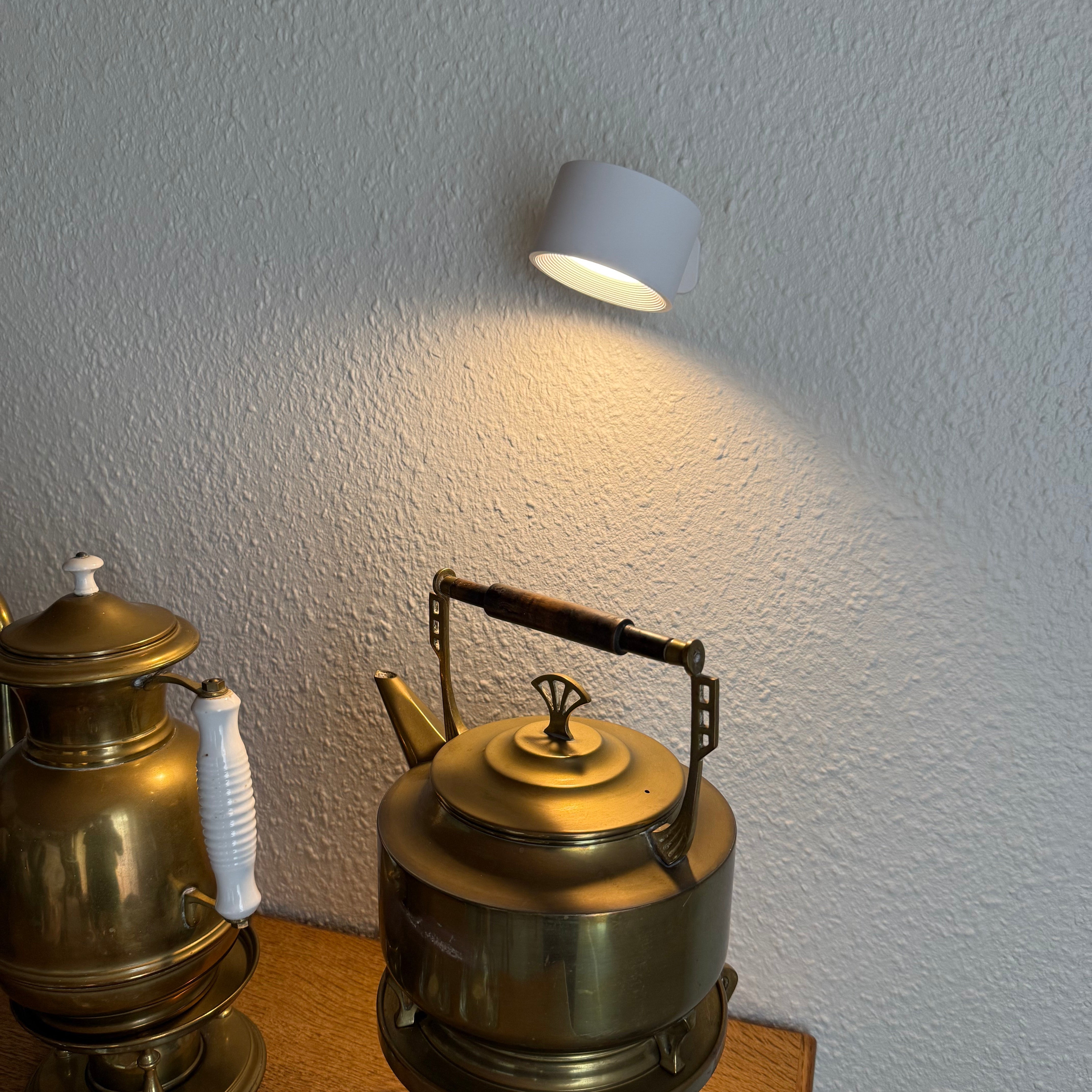 Ticky Magnetische Wandleuchte Wit