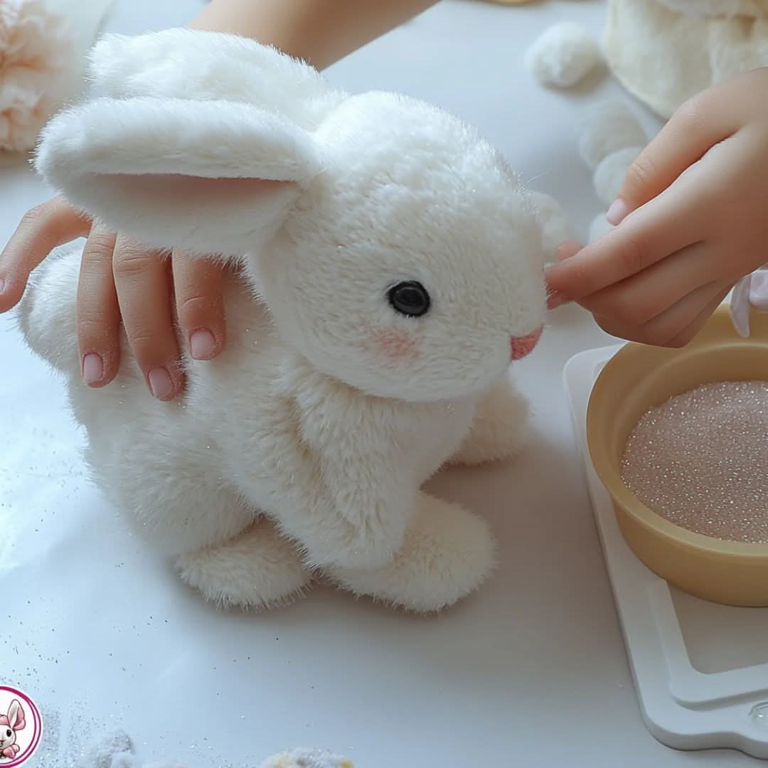 HOPPILOOM – Interactieve Pluche Haas met Realistische Bewegingen & Schattige Geluiden