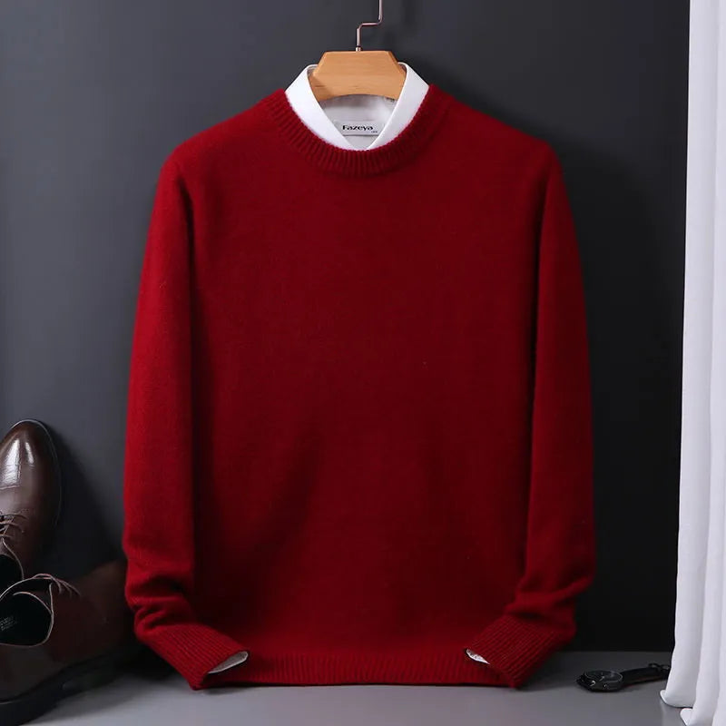 Winterse Stijlvolle Kasjmier Herenpullover - Oliver