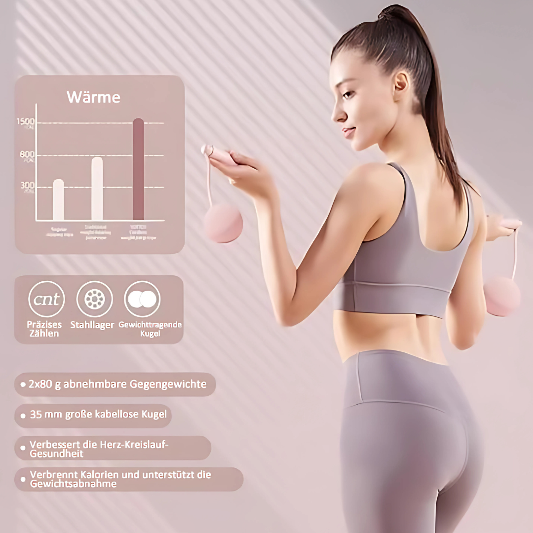 FitCount Smart Draadloos Springtouw | Fitness, vereenvoudigd