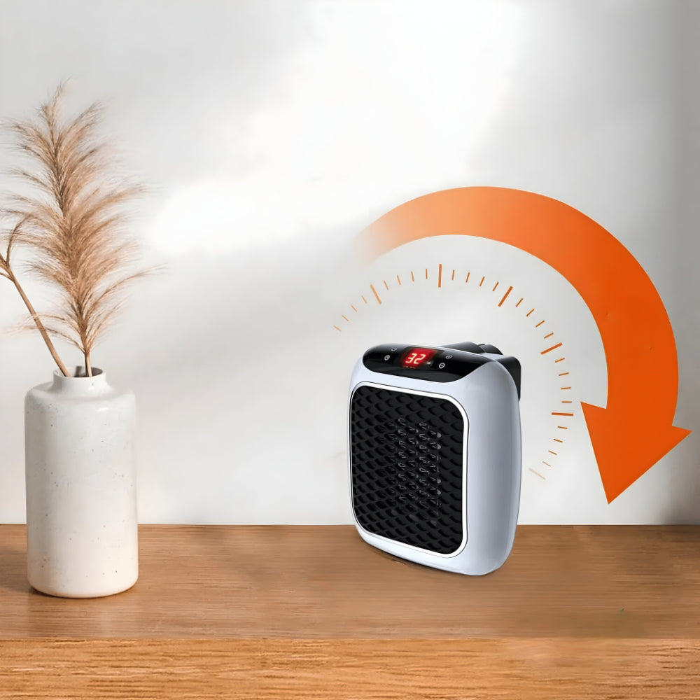 WarmiWall Keramische Wandverwarming – Energiezuinige Mini-radiator met Thermostaat