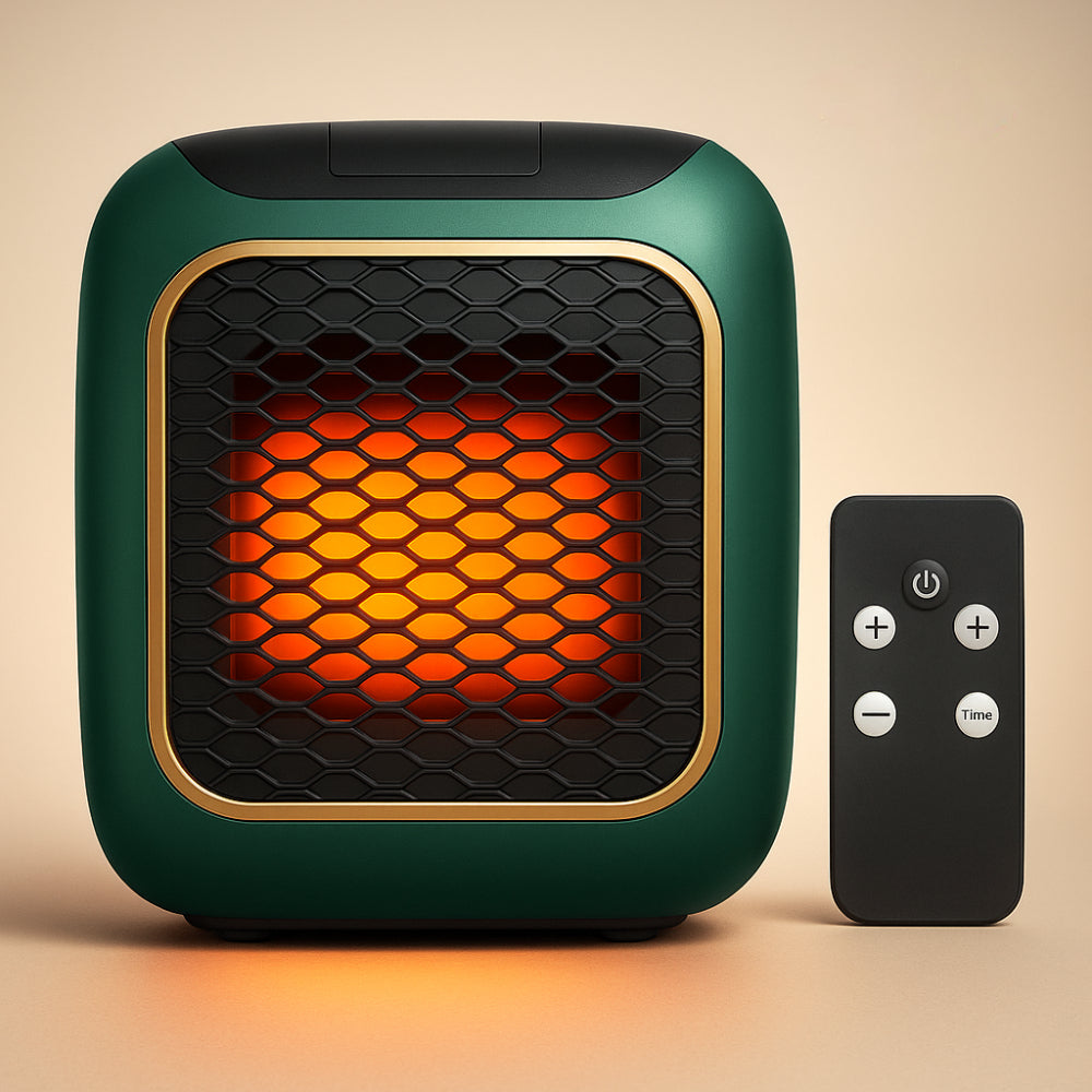 WarmiWall Keramische Wandverwarming – Energiezuinige Mini-radiator met Thermostaat