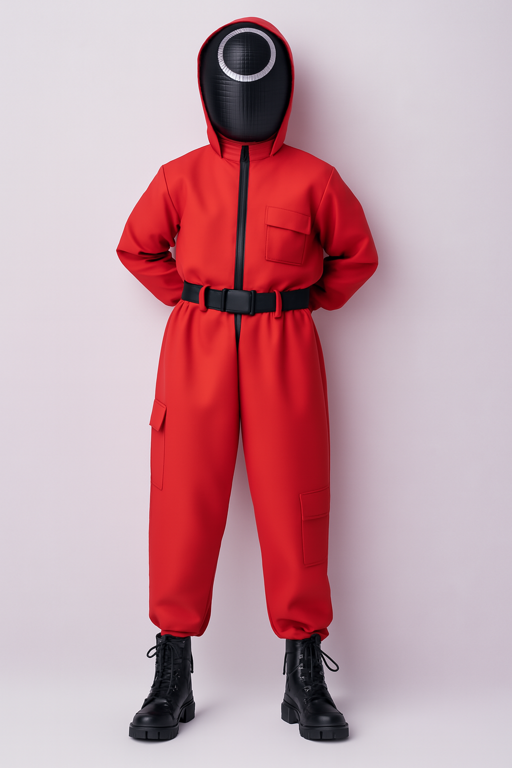 Kids Guard Halloween Kostuum Jumpsuit | Hoody Masker Outfit
