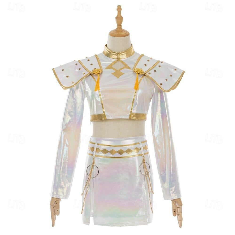 Kinderen Kpop Halloween Kostuum Idol Outfit