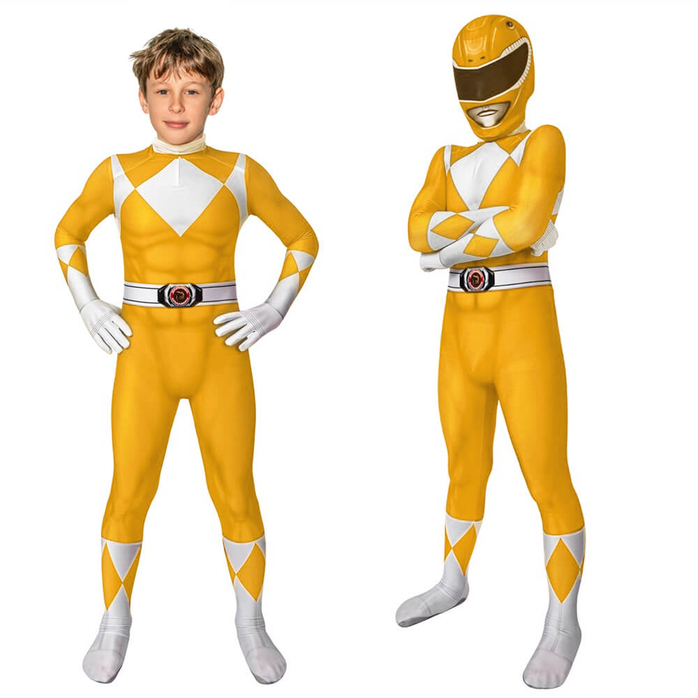 Kid Ranger Halloween Kostuum Jumpsuit | Superheld Cosplay