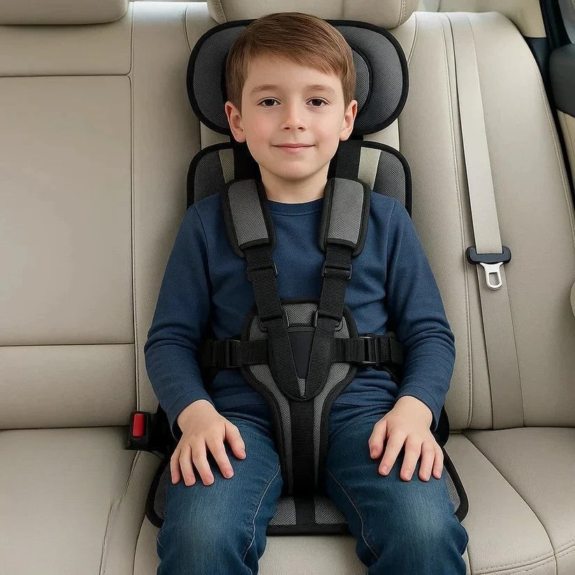 Kinderzitje | Opvouwbaar reiskinderzitje voor onderweg | Snel te monteren met gordelsysteem | GoSeat