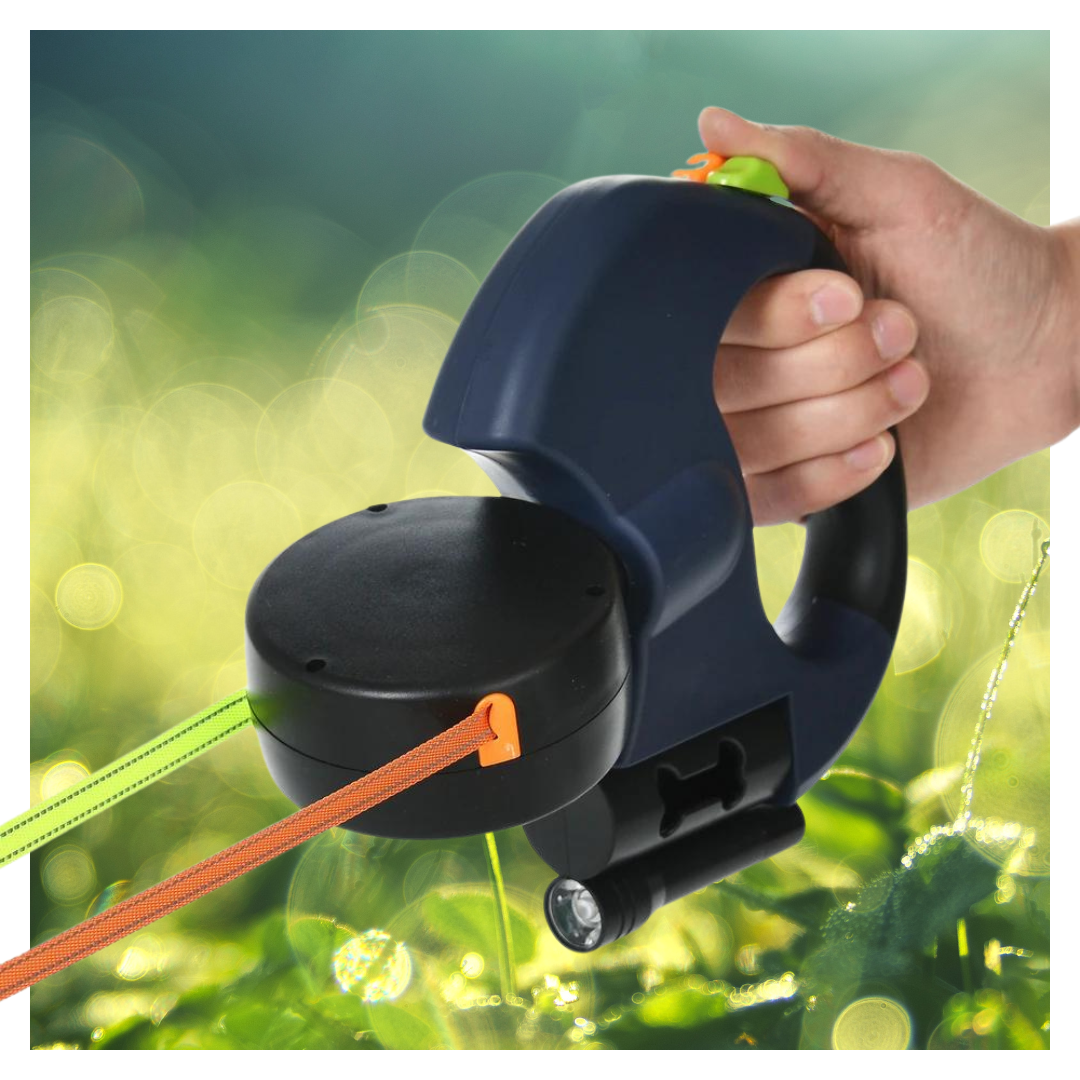 PetPair Leash | Dubbele Intrekbare Pet Leash met LED Licht