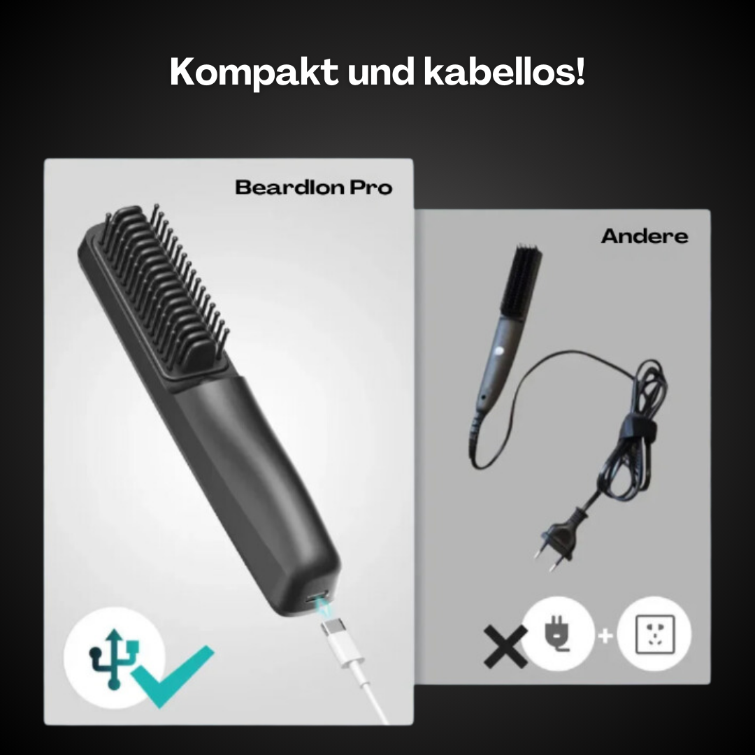 BeardMaster | Draadloze Negatieve Ion Beard Styler