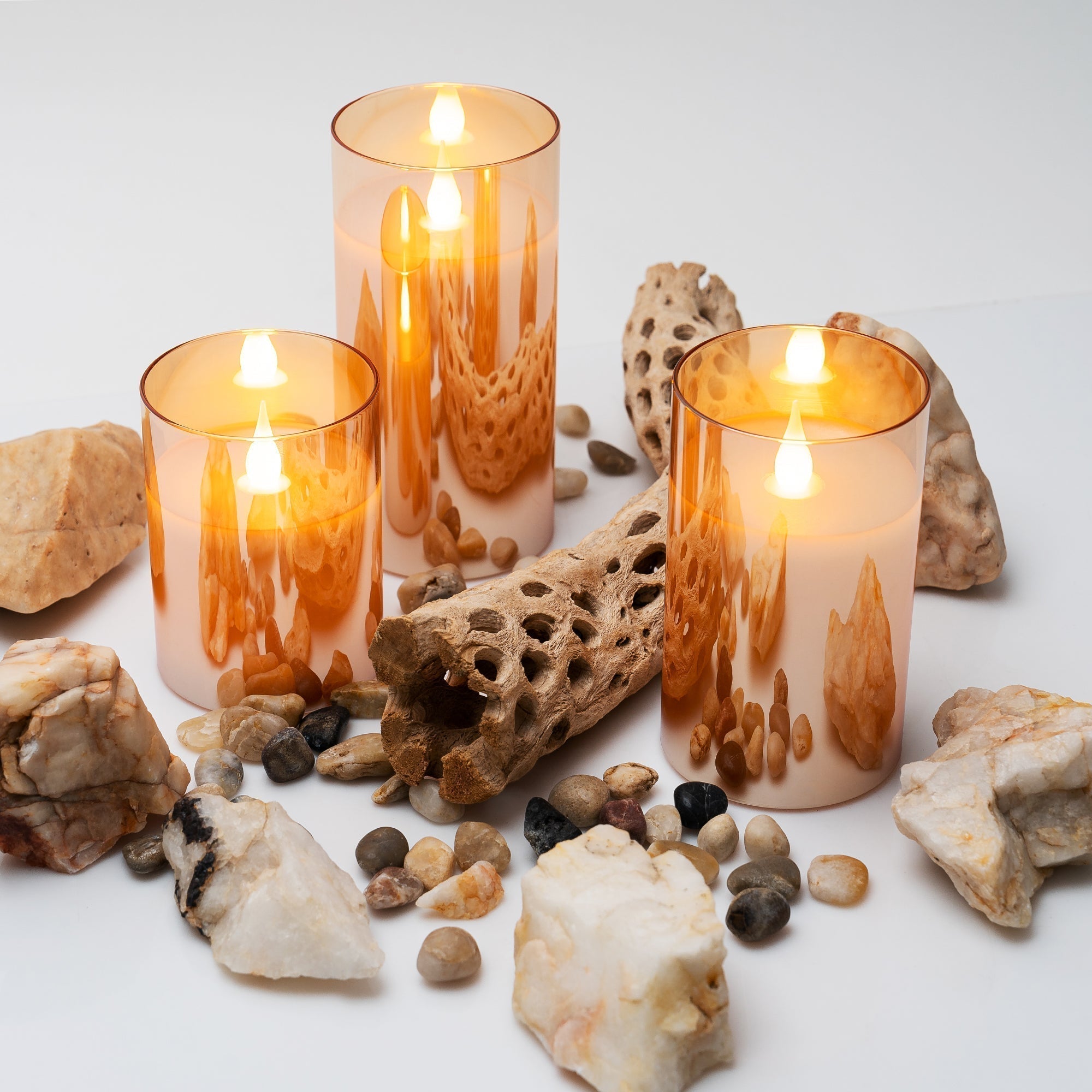 LuxeLumen LED Kaarsenset | Elegante LED kaarsen met afstandsbediening voor sfeervolle ambiance