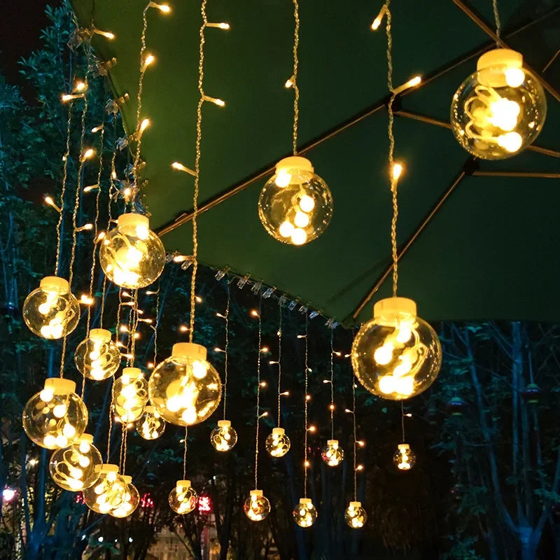Waterdichte LED Lichtslinger voor Buiten – Warm Wit Feeënlicht