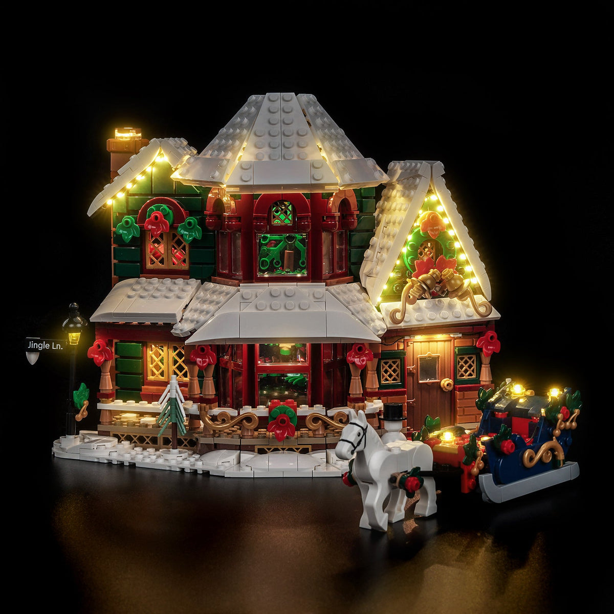 LED Verlichtingskit voor LEGO Icons Vakantiehuis 11387 – Kerstverlichting voor LEGO Bouwsets