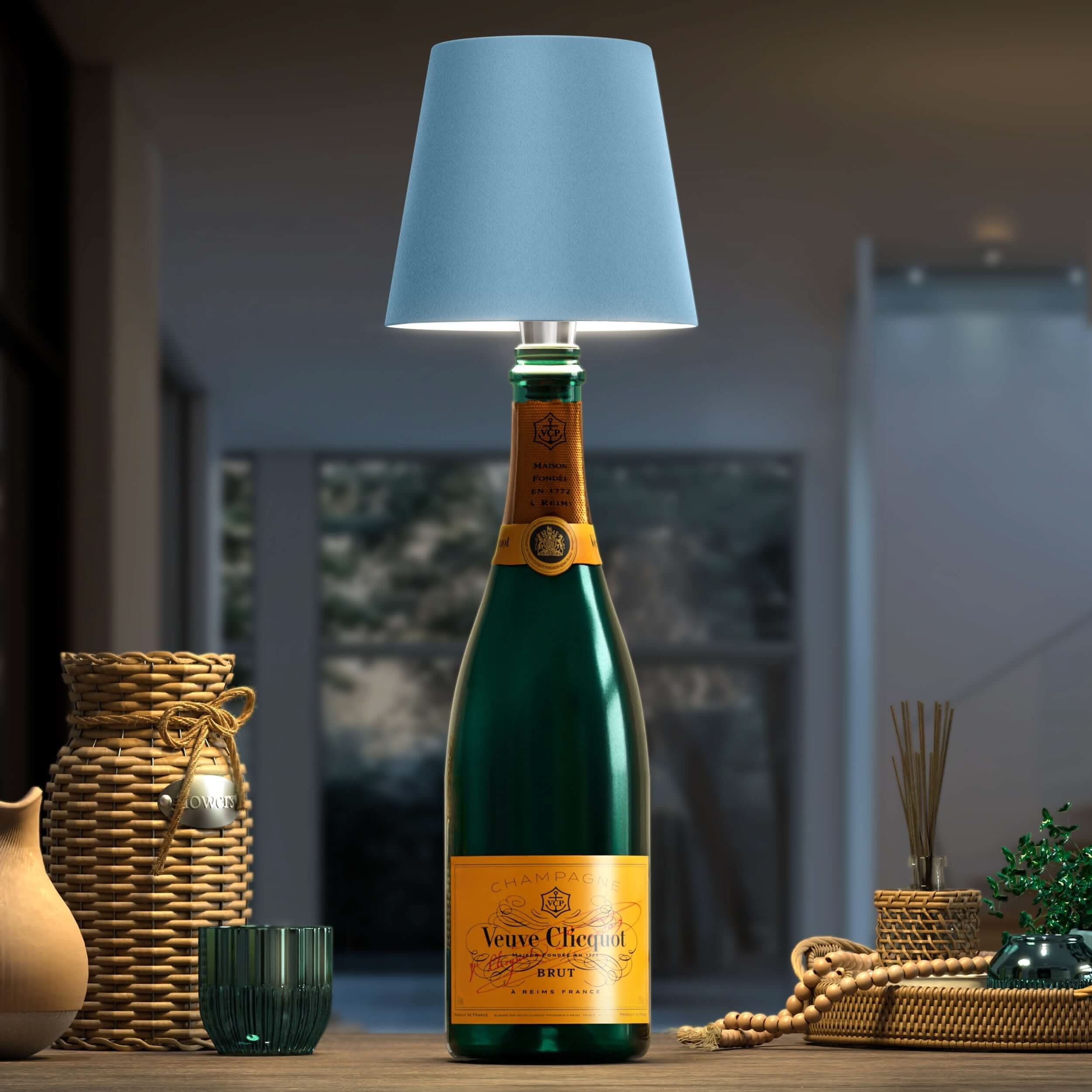 Draadloze Flessenlamp – Elegante en Originele Verlichting