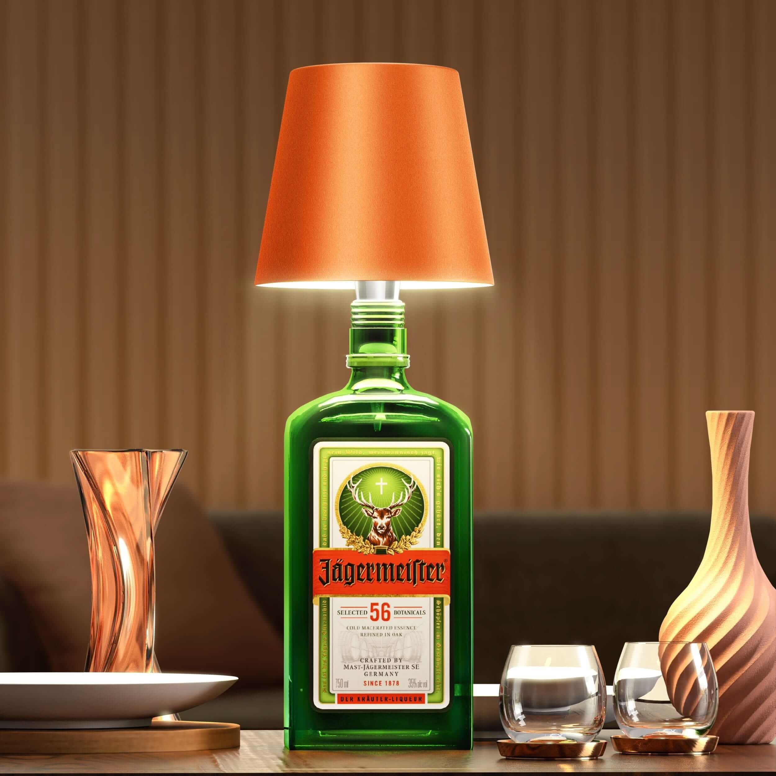 Draadloze Flessenlamp – Elegante en Originele Verlichting