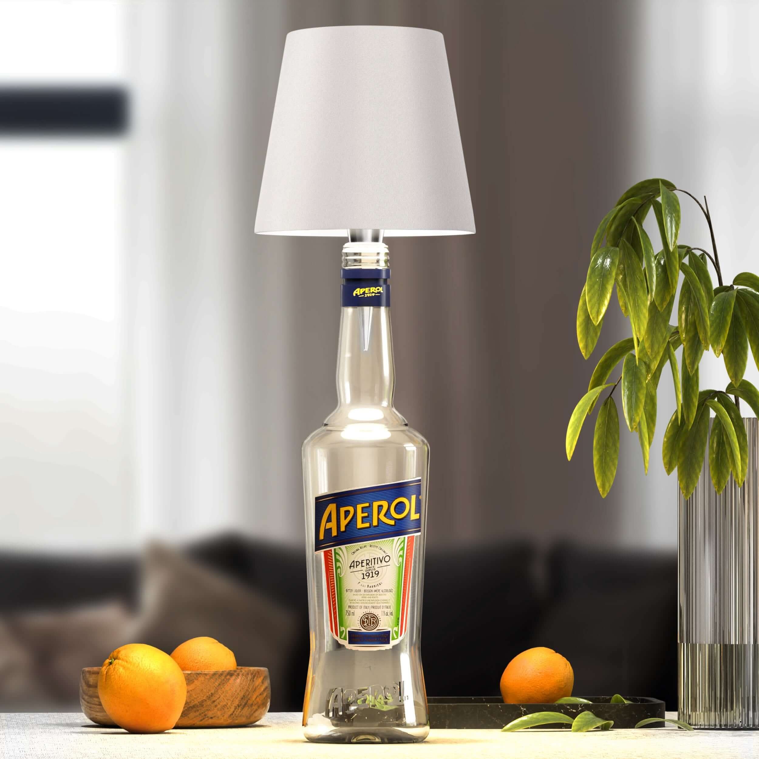 Draadloze Flessenlamp – Elegante en Originele Verlichting