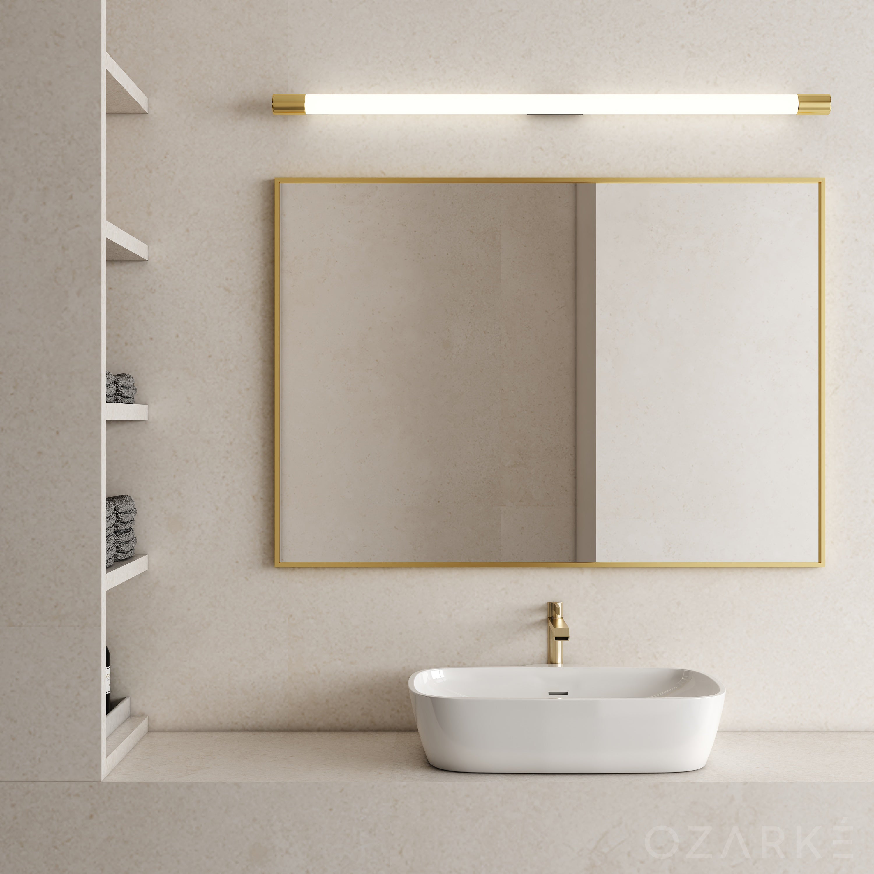 Léger Spiegel Licht Wandlamp