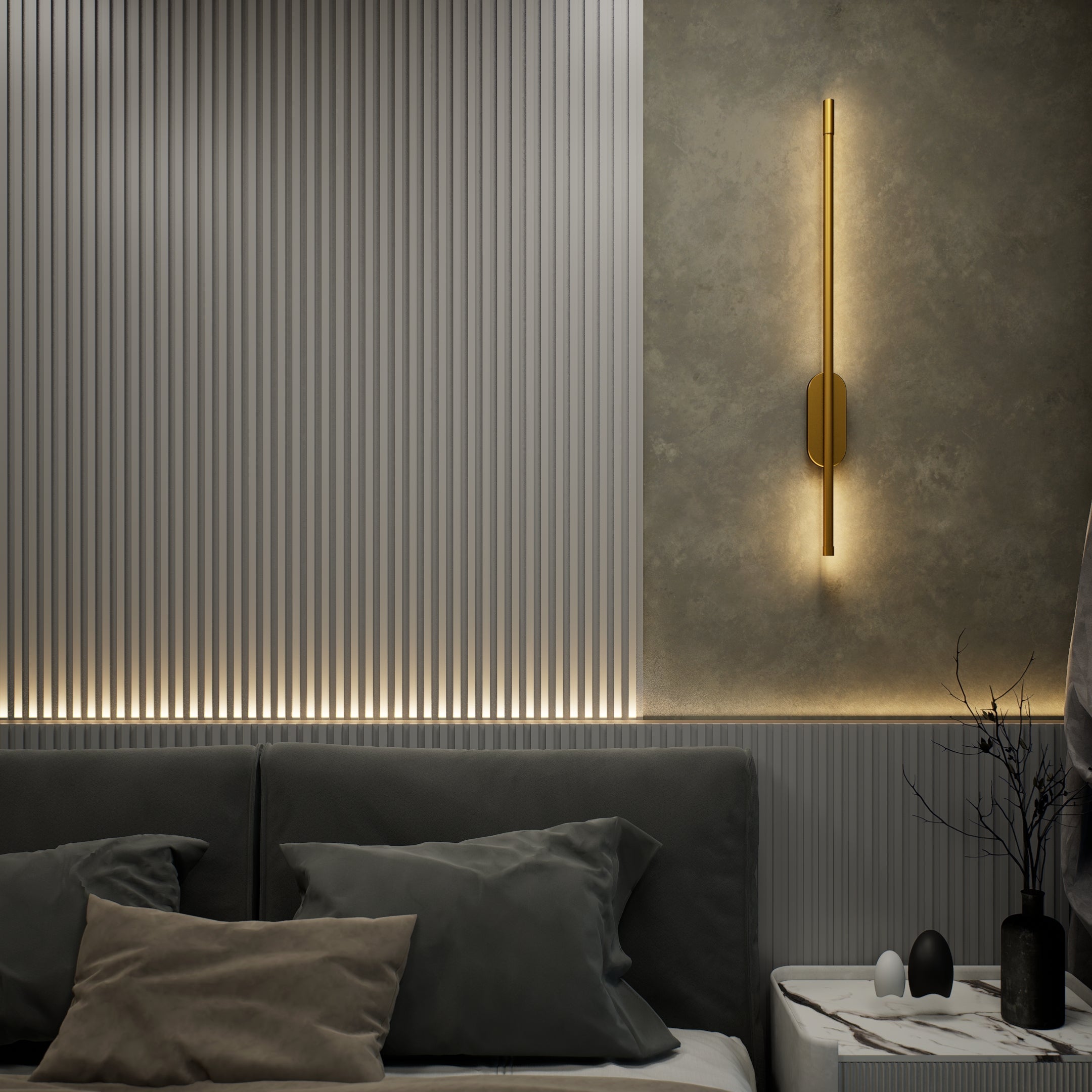 Léger Ovale Wandlamp