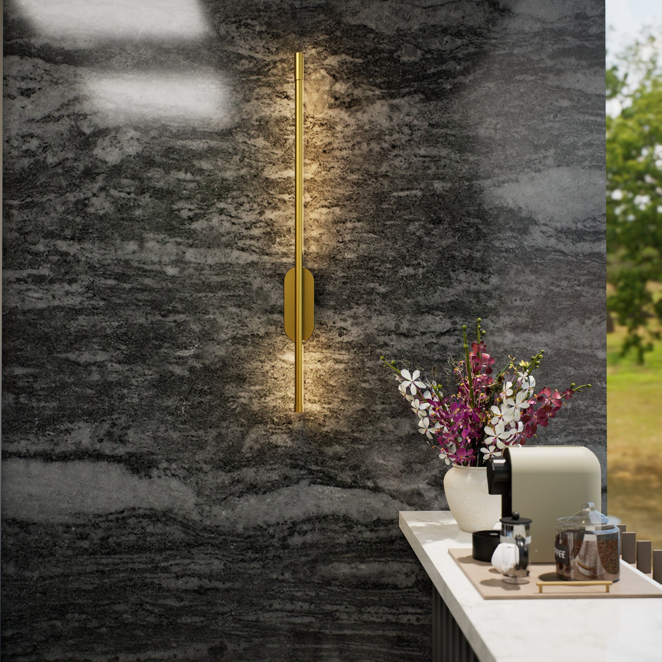 Léger Ovale Wandlamp