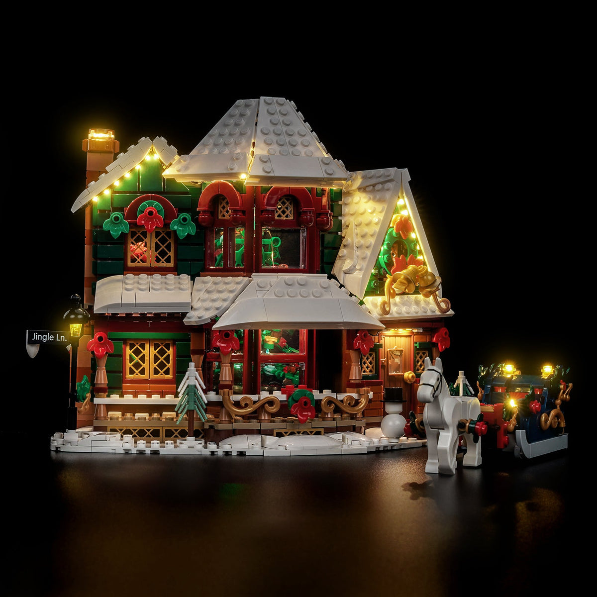 LED Verlichtingskit voor LEGO Icons Vakantiehuis 11387 – Kerstverlichting voor LEGO Bouwsets