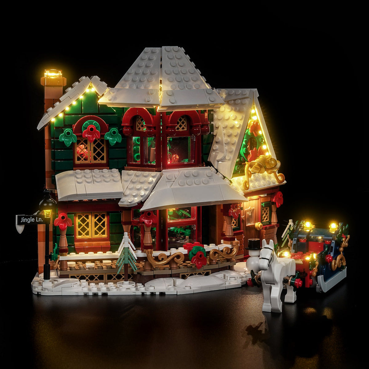 LED Verlichtingskit voor LEGO Icons Vakantiehuis 11387 – Kerstverlichting voor LEGO Bouwsets