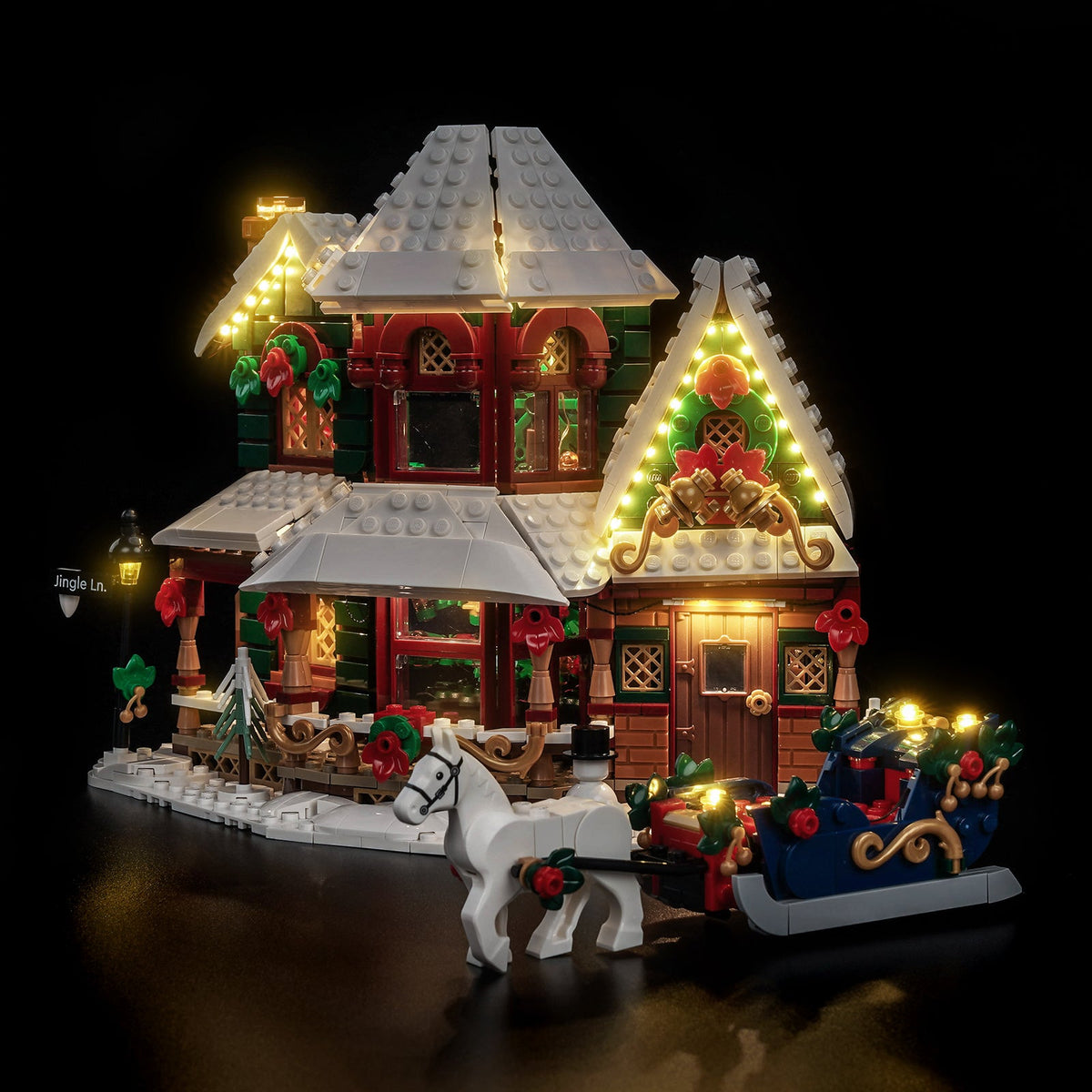 LED Verlichtingskit voor LEGO Icons Vakantiehuis 11387 – Kerstverlichting voor LEGO Bouwsets