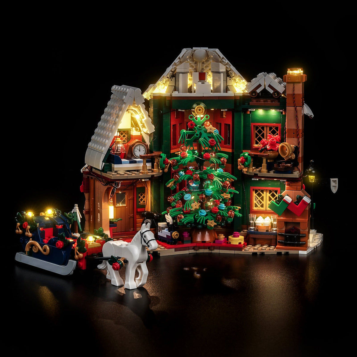 LED Verlichtingskit voor LEGO Icons Vakantiehuis 11387 – Kerstverlichting voor LEGO Bouwsets