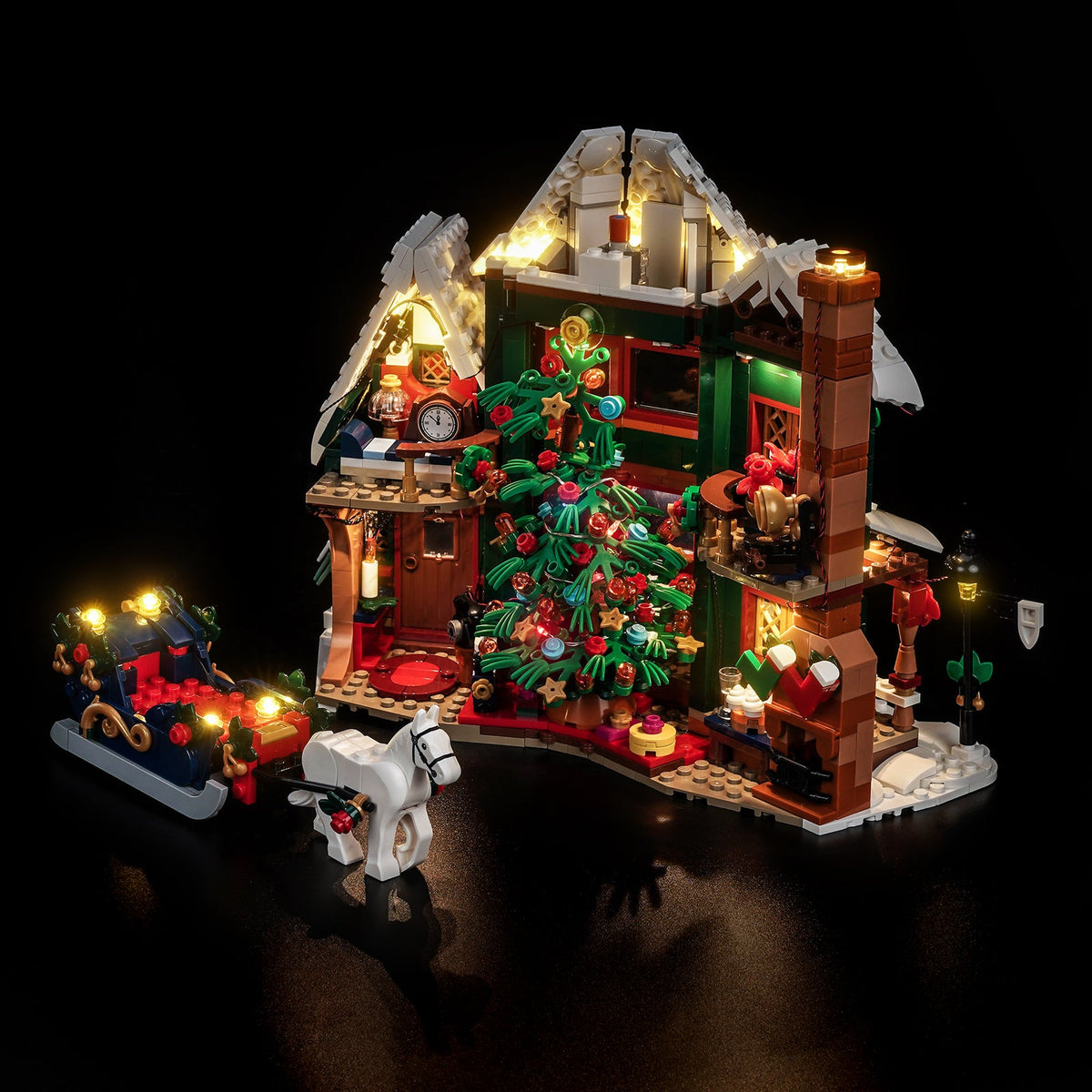 LED Verlichtingskit voor LEGO Icons Vakantiehuis 11387 – Kerstverlichting voor LEGO Bouwsets